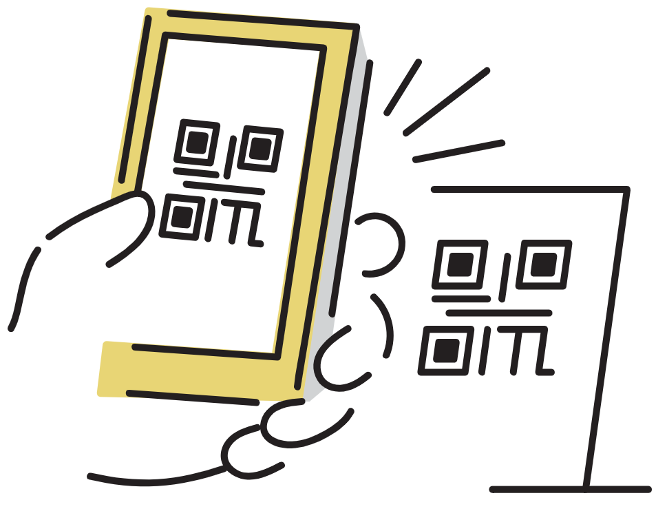 アプリダウンロード用QRコード